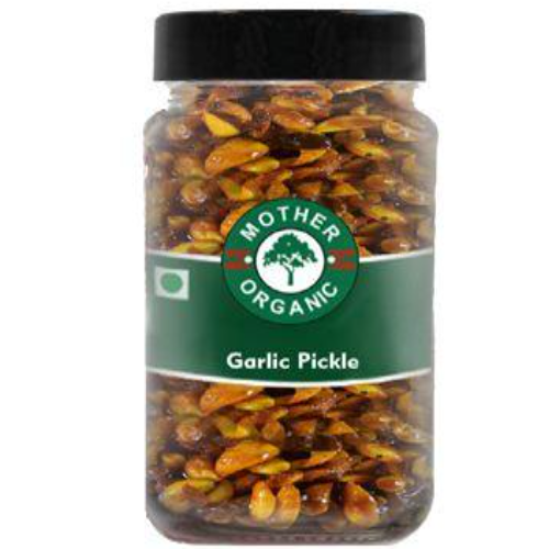 Mother Organic Garlic Pickle (350 gm)-0
