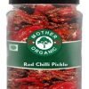 Mother Organic Red Chilli Bharwa Pickle (350 gm)-0