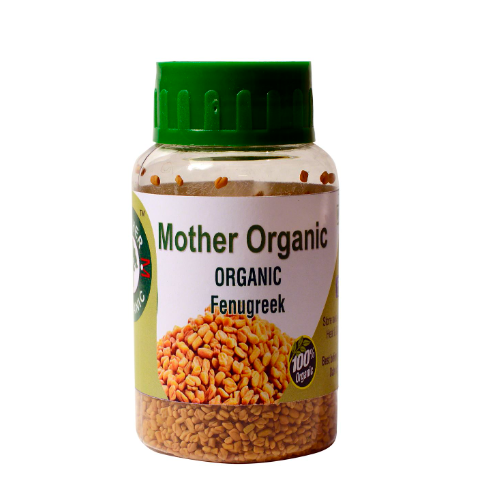 Mother Organic Fenugreek Seeds Bottle (150 gm)-0