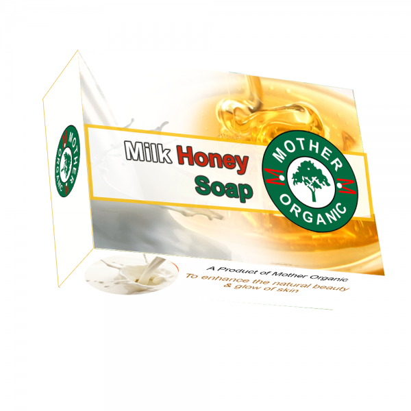 Mother Organic Milk & Honey Soap (100 gm)-0